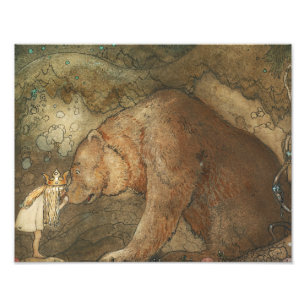 Impression Photo John Bauer - Pauvre petite base