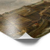 Impression Photo John Constable - Étude d'un bateau traversant une  (Coin)