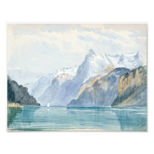 Impression Photo John Singer Sargent - Baie d'Uri, Brunnen