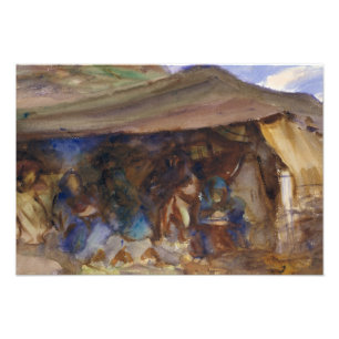 Impression Photo John Singer Sargent - Bedouin Tent