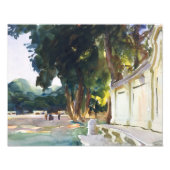 Impression Photo John Singer Sargent - Le midi espagnol, Aranjuez (Devant)