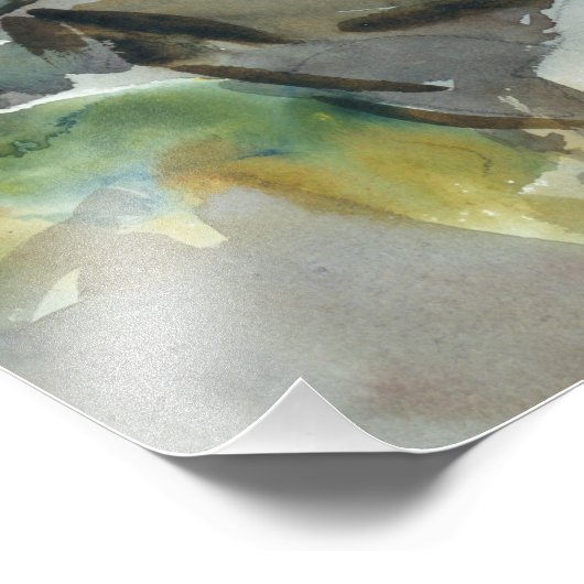 Impression Photo John Singer Sargent - Stream et Rocks (Coin)