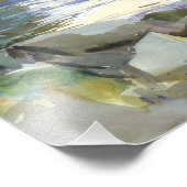 Impression Photo John Singer Sargent - Stream et Rocks (Coin)