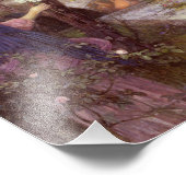 Impression Photo John William Waterhouse - L'annonce (Coin)