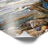 Impression Photo John William Waterhouse - Miranda - La tempête (Coin)