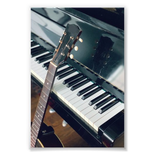 Impression Photo Jolie conception de piano (Devant)
