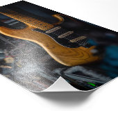 Impression Photo Jolie guitare (Coin)