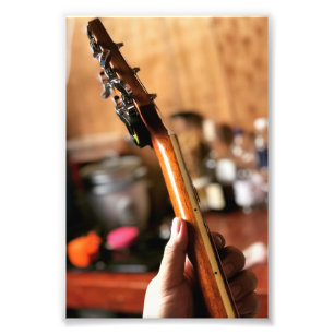 Impression Photo Jolie guitare acoustique