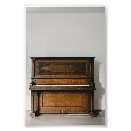 Impression Photo Jolie oeuvre Piano (Devant)