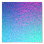 IMPRESSION PHOTO JOLIE TURQUOISE BLUE GRADIENT MODERNE (Devant)