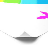 IMPRESSION PHOTO JOLIMENT J'AIME GYMNASTICS RAINBOW DESIGN (Coin)