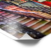 Impression Photo Jones Street, Savannah (EFFET PÉTROLE) (Coin)