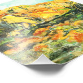 Impression Photo Joshua Tree Sunset - aquarelle (Coin)