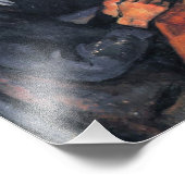 Impression Photo Joueurs de cartes Paul Cezanne Peinture Art (Coin)