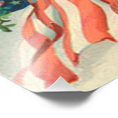 Impression Photo Jour commémoratif Rose de l'aigle du drapeau améri (Coin)