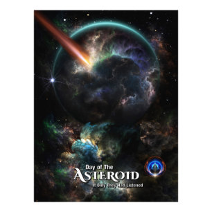 Impression Photo Jour De L'Art Fractal SciFi Astéroïde