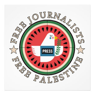 Impression Photo Journalistes libres Libérez la Palestine