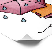 Impression Photo Jours de pluie (Coin)