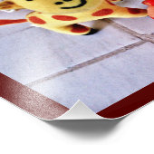 Impression Photo Joyeuse girafe et hippo (Coin)