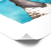 Impression Photo Joyeuse Oie du Canada dans une Toque (Coin)