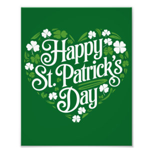 Impression Photo Joyeuse Saint-Patrick