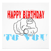 Impression Photo Joyeux Anniversaire Pour Vous (Devant)