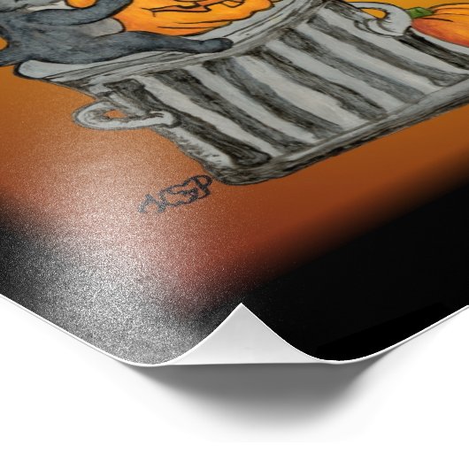 Impression Photo Joyeux Halloween ! 5 (Coin)