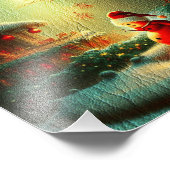 Impression Photo Joyeux Noël !, Bonne année ! en cuir (Coin)