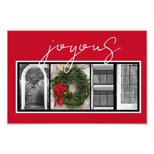 Impression Photo Joyeux Noël Noël (Devant)