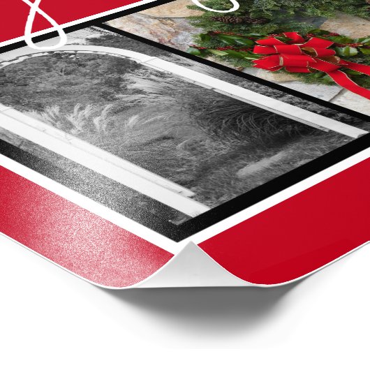 Impression Photo Joyeux Noël Noël (Coin)