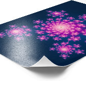 Impression Photo Joyeux Nouvel An Fractal (Coin)