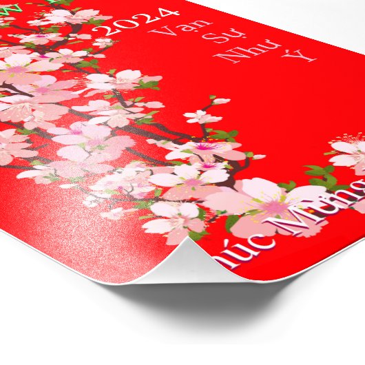 Impression Photo Joyeux Nouvel An Têt Chúc Msubstantif Năm Mớ i Xuâ (Coin)