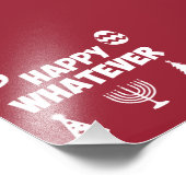 Impression Photo Joyeux, quelles que soient les vacances (Coin)