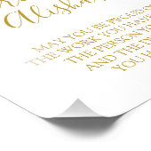 Impression Photo Joyeux signe de retraite, signe cadeau de retraite (Coin)