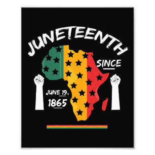 Impression Photo Juneteenth Since June 19th 1865 T-shirt Free Ish