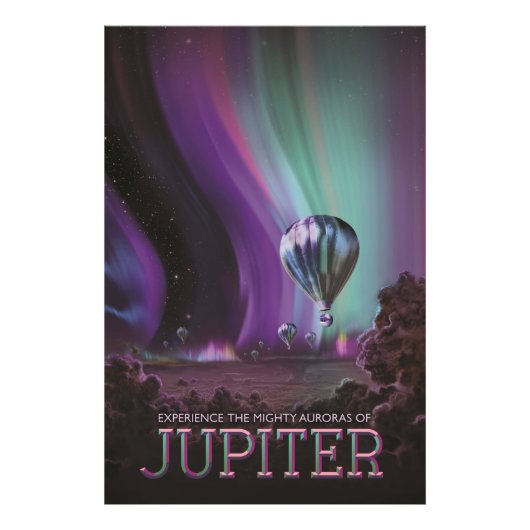 Impression Photo Jupiter Travel by Hot Air Balloon Bighty Aurora (Devant)