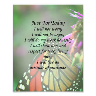 Impression Photo Juste Pour Aujourd'Hui Monarch Butterfly Inspirati