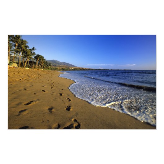 Impression Photo Kaanapali beach, Maui, Hawaii, États-Unis (Devant)