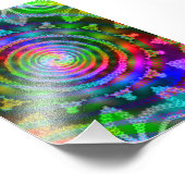 Impression Photo Kaleidoscope Lumineux (Coin)
