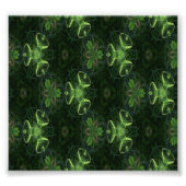 Impression Photo Kaleidoscope vert 1 (Devant)