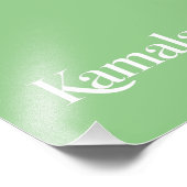 Impression Photo Kamala Brat Kamala Harris pour le président 2024 (Coin)