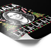 Impression Photo Kamala Harris 2024 Comma de Noël La Xmas (Coin)