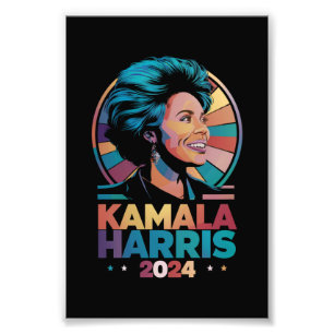 Impression Photo Kamala Harris 2024 Vote Président Kamala Election