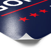 Impression Photo Kamala Harris - Nous Ne Retournons Pas II (Coin)