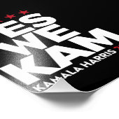 Impression Photo Kamala Harris Oui Nous Kam pour le président améri (Coin)