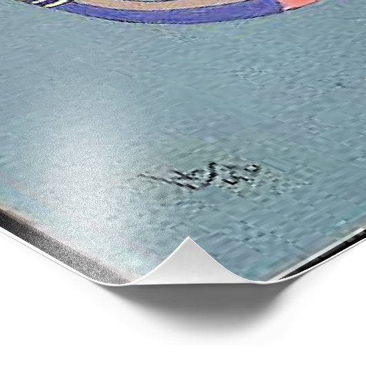 Impression Photo Kandinsky - A Floating Figure, (Coin)