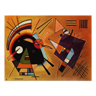 Impression Photo Kandinsky - Noir et Violet,