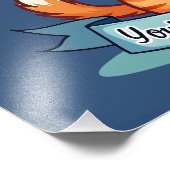 Impression Photo Kawaii Nautical Cat Ancre Pun (Coin)