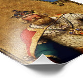 Impression Photo "King Arthur" par NC Wyeth (Coin)