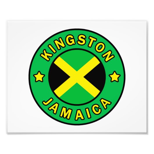 Impression Photo Kingston Jamaïque (Devant)